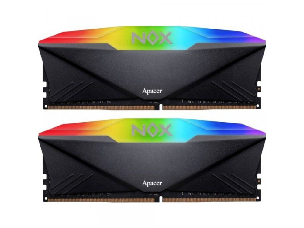 Оперативная память Apacer Nox AH4U16G32C28YNBAA-2, DDR4 2х 16ГБ 3200 МГц, DIMM, RTL