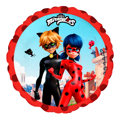 FM 18 Круг Леди Баг и Супер Кот / 1 шт