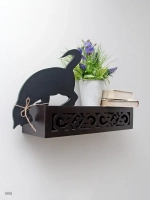 Полка настенная навесная 60 см