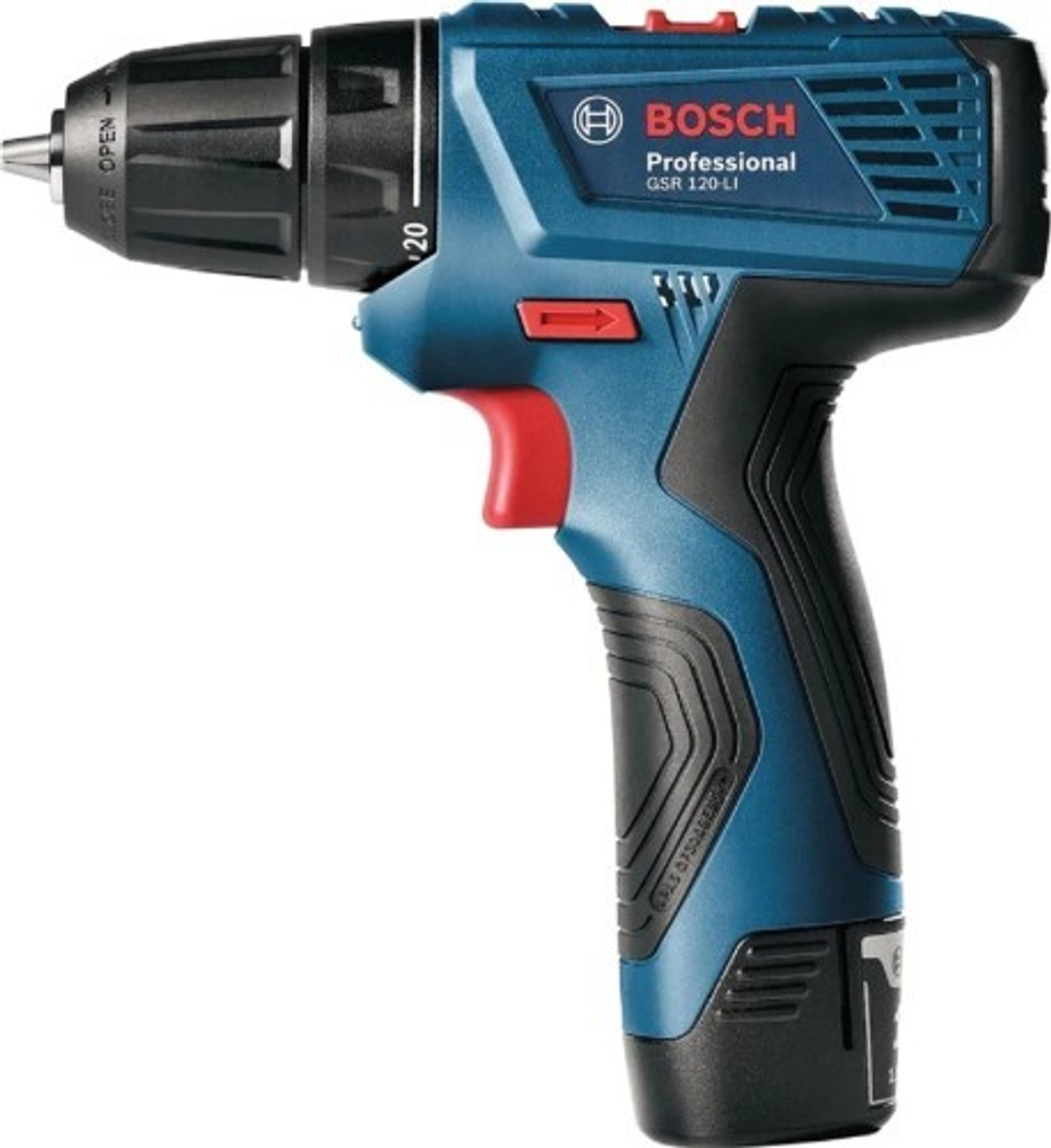 Дрель-шуруповерт аккумуляторная BOSCH GSR 120-LI 06019G80F0