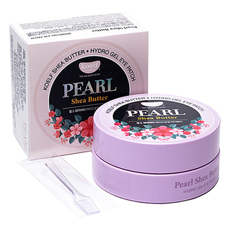 Koelf Патчи гидрогелевые с маслом ши - Pearl&shea butter eye patch, 60шт