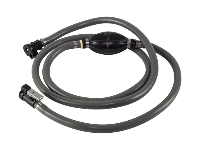 Шланг топливный d8.5/D14 мм с грушей и переходниками: Yamaha, Tohatsu/Nissan, Mercury