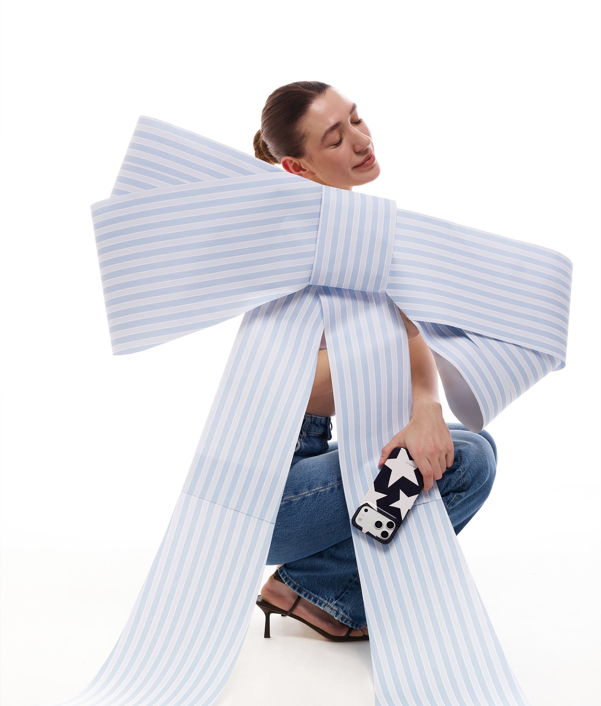 Подарочная упаковка FROSTY STRIPES 