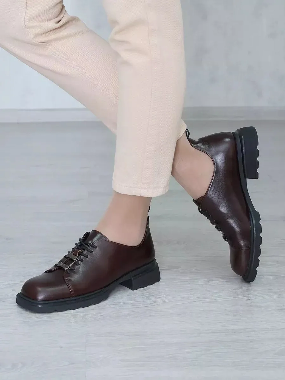 Туфли женские натуральная кожа