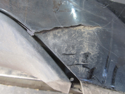 Бампер задний Hyundai Solaris 1 (RB) 14-17 Б/У Оригинал 866114L500