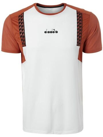 Теннисная футболка Diadora T-Shirt Clay - White