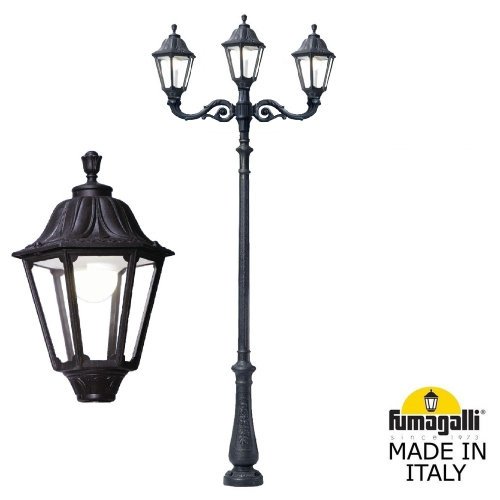 Парковый фонарь Fumagalli NOEMI E35.202.M21.AXH27
