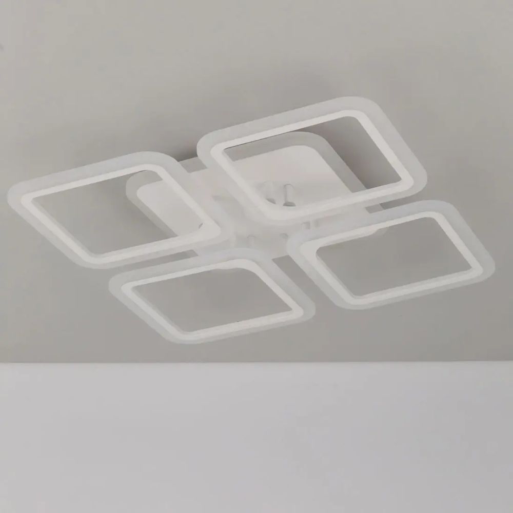 Citilux Марсель Смарт CL232A140E RGB Умная люстра Белая