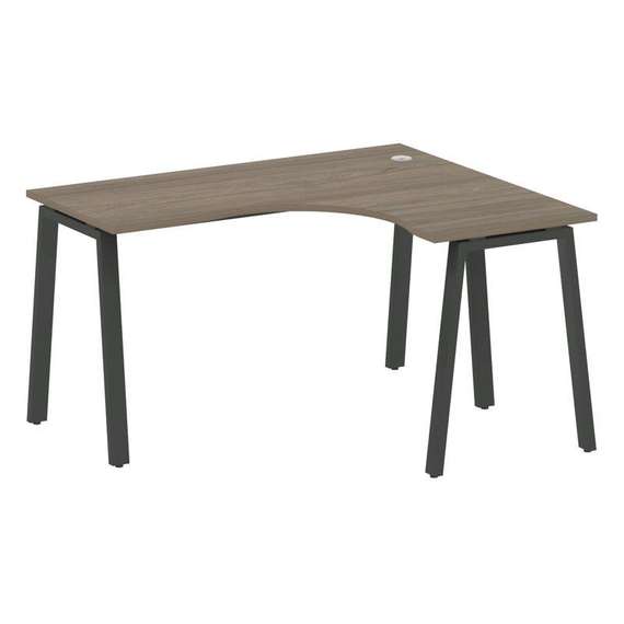 Метал Систем Стол криволинейный правый на А-образном м/к БА.СА-3 (R)  1400*1200*75