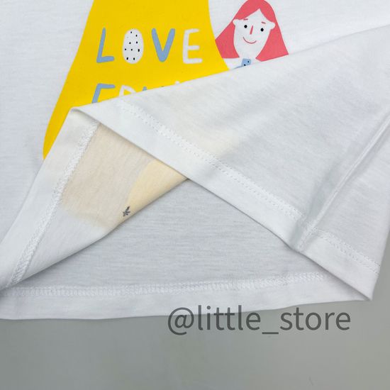 Футболка "Грушевый сад" хлопковая, белая