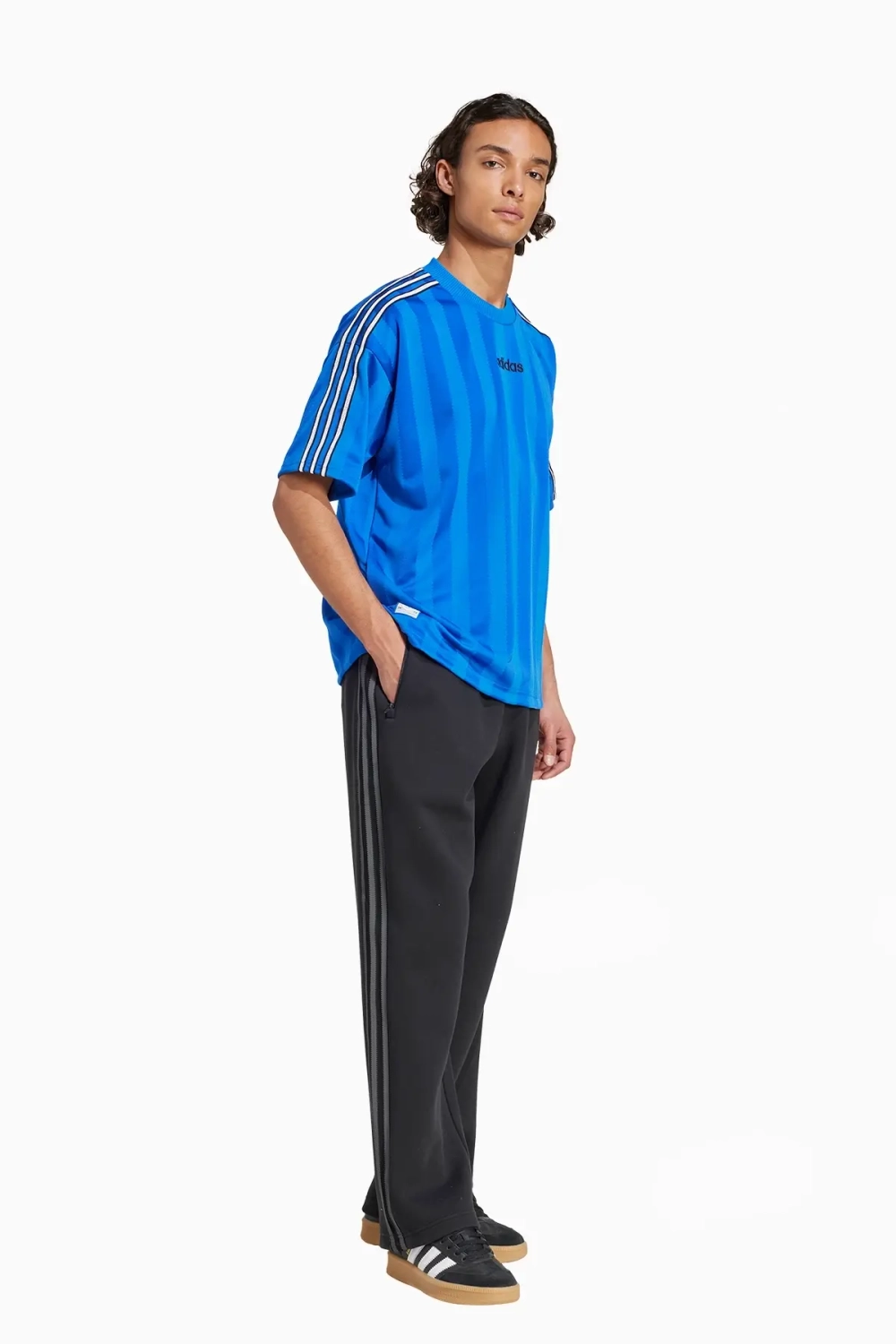 Футболка adidas 90s Stripe - синий