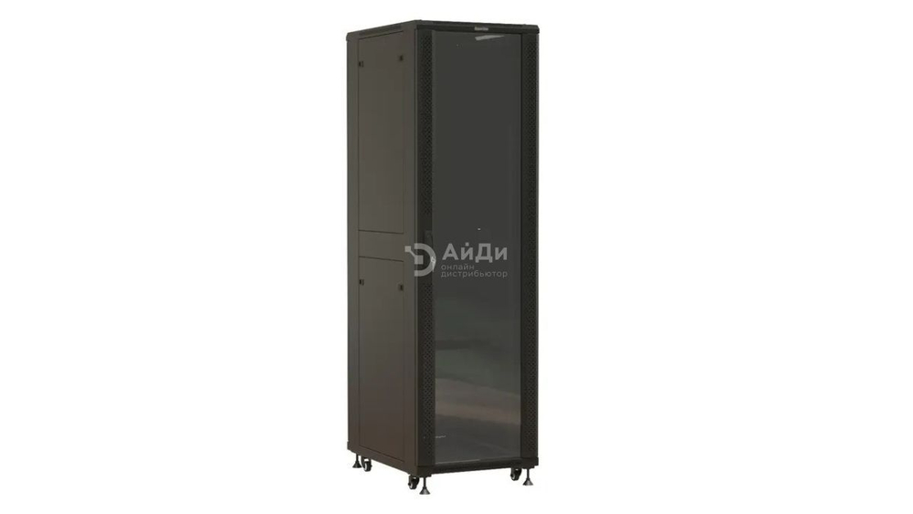 Шкаф телекоммуникационный напольный Hyperline TTBR-4266-AS-RAL9004
