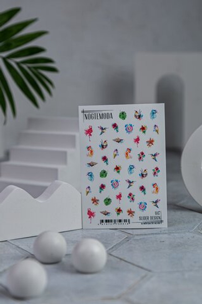 Nogtemoda Слайдер дизайн 047 Лето