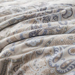 Комплект постельного белья Сатин с Одеялом 100% хлопок на резинке OBR120