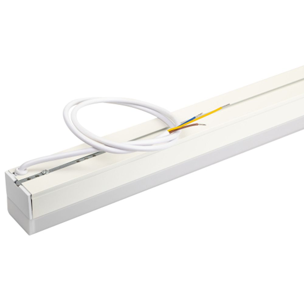 Линейный светодиодный светильник ЭРА SML-20-WB-65K-W24 24Вт 6500K 2900лм 1180х50х55 белый подвесной | Светильники линейные для ритейла