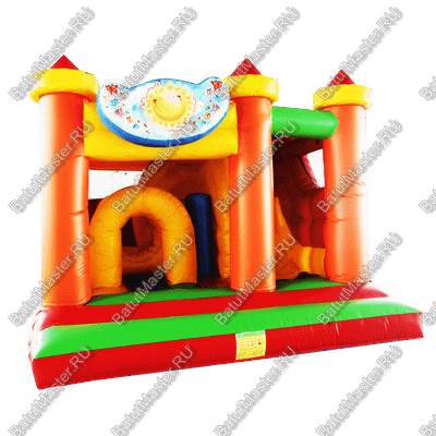 Надувной батут "Солнечный домик" 4*3,5*3м