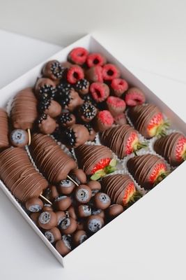 ежевика в шоколаде без сахара