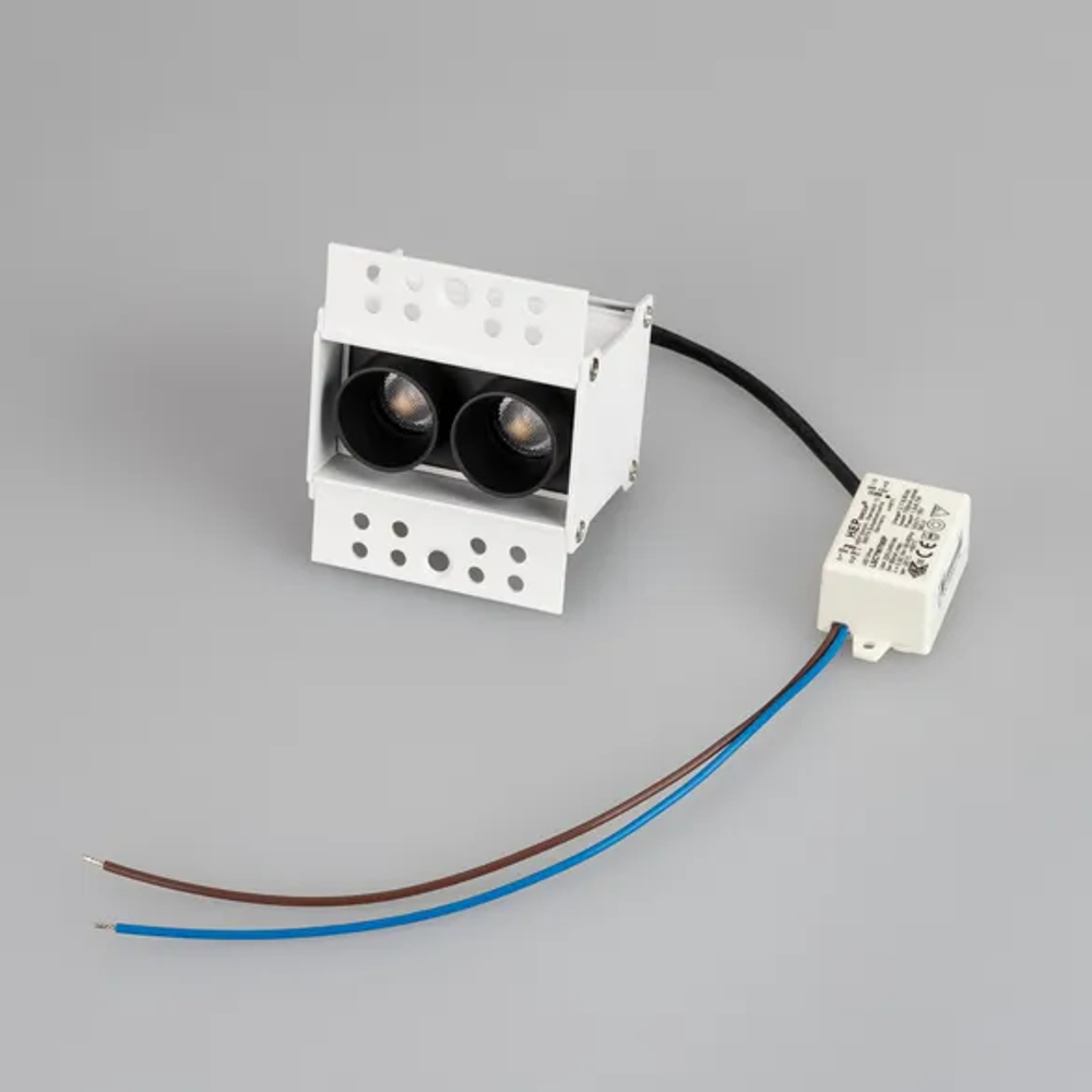 Светильник MS-ORIENT-BUILT-TRIMLESS-TC-S38x67-5W Warm3000 (WH-BK, 30 deg, 230V) (Arlight, IP20 Металл, 5 лет) 031923