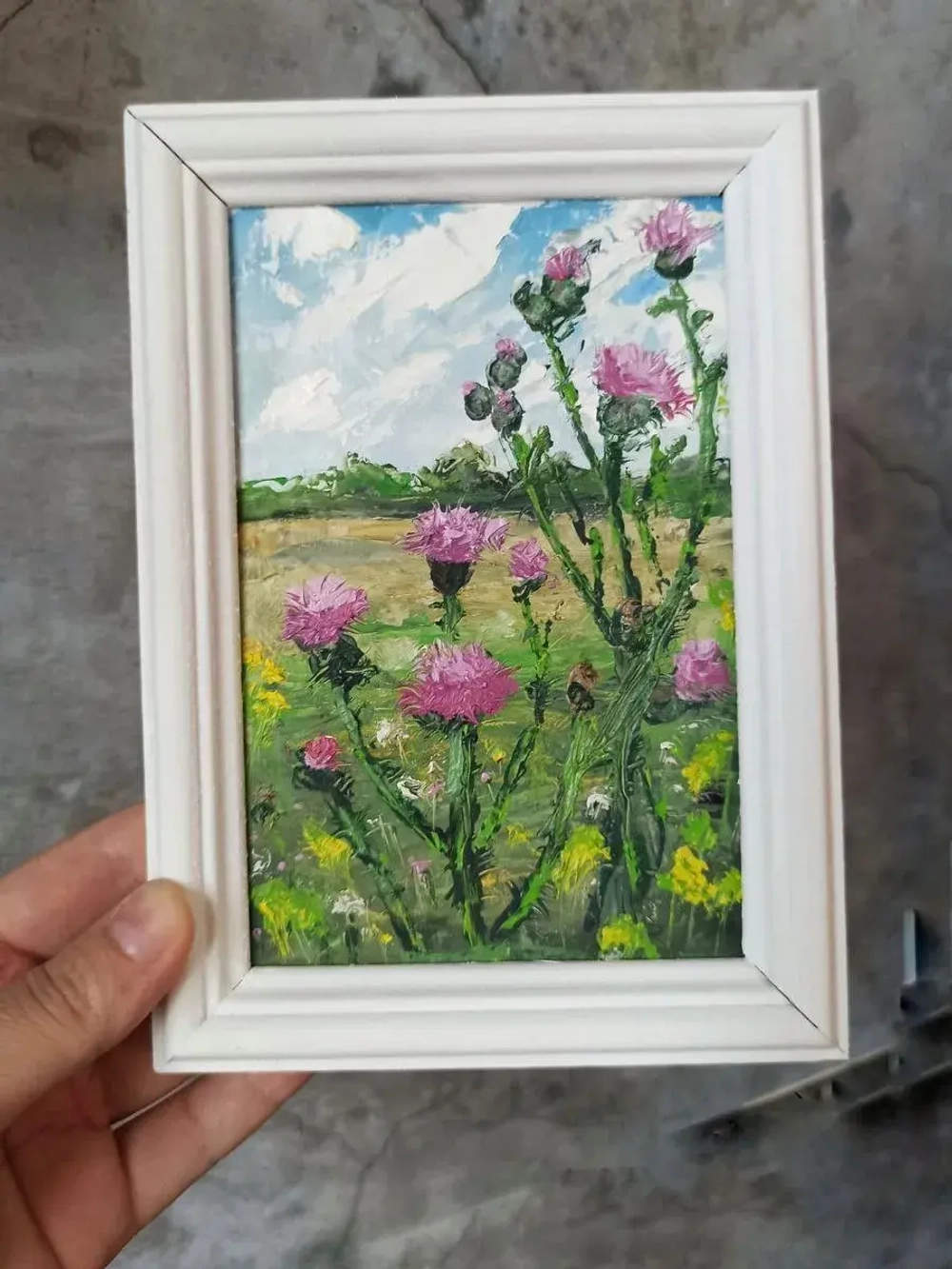 Картина на стену в раме 10*15