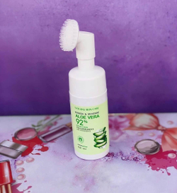 Массажная пенка для умывания с алоэ, 120мл