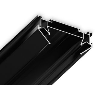 Корпус в натяжной потолок для накладного шинопровода 2м GL7131 BK чёрный Standard 220V Ambrella