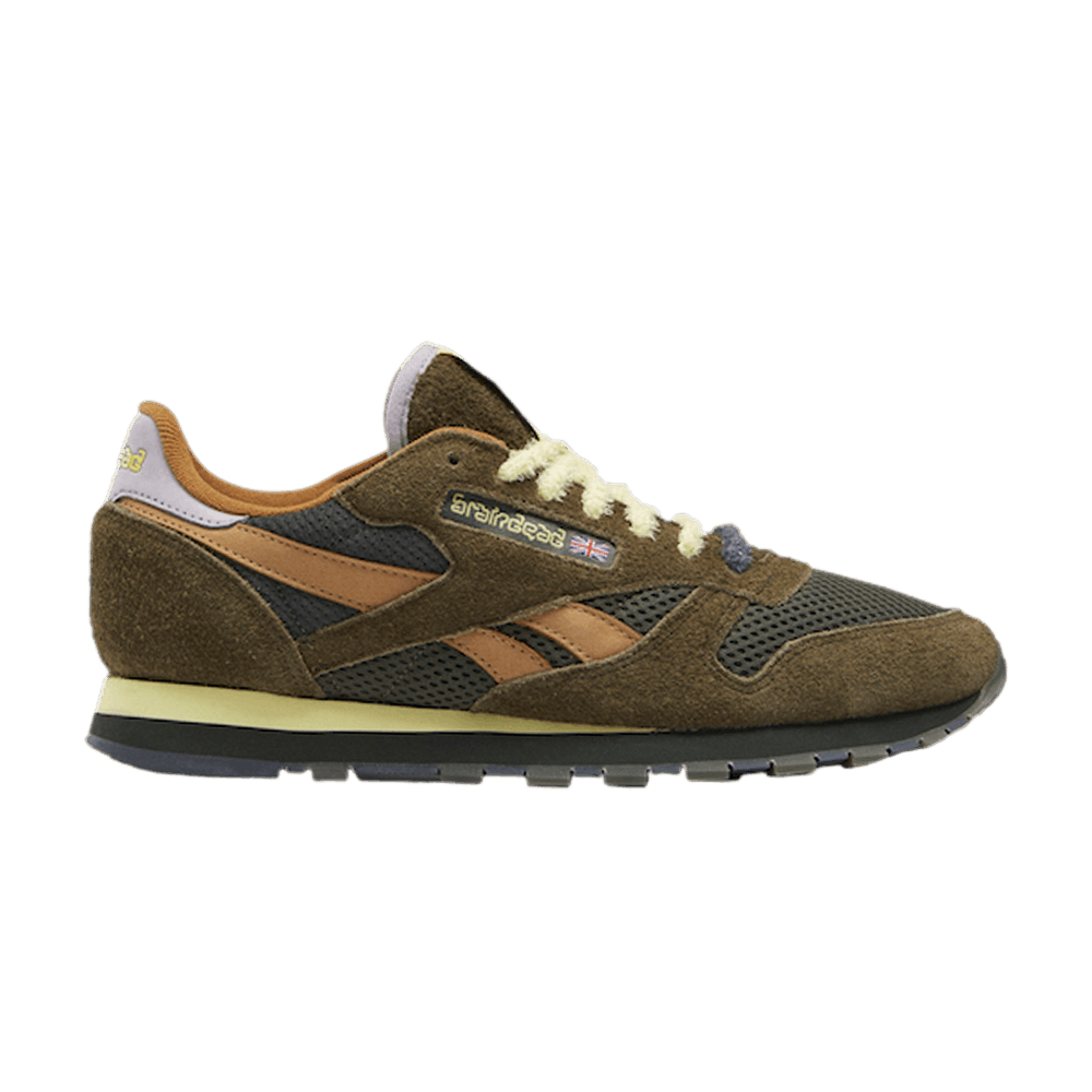 Кроссовки Brain Dead X Reebok Classic Leather