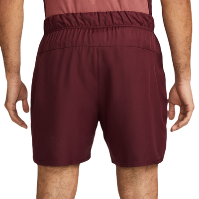 Мужские шорты теннисные Nike Court Dri-Fit Victory Short 7in - night maroon/white