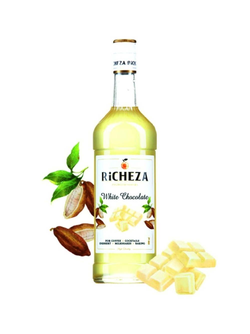 Сироп Richeza Белый шоколад, 1 л