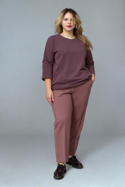 Джемпер женский 3795ЛП, фумо #58Ф033795ЛП