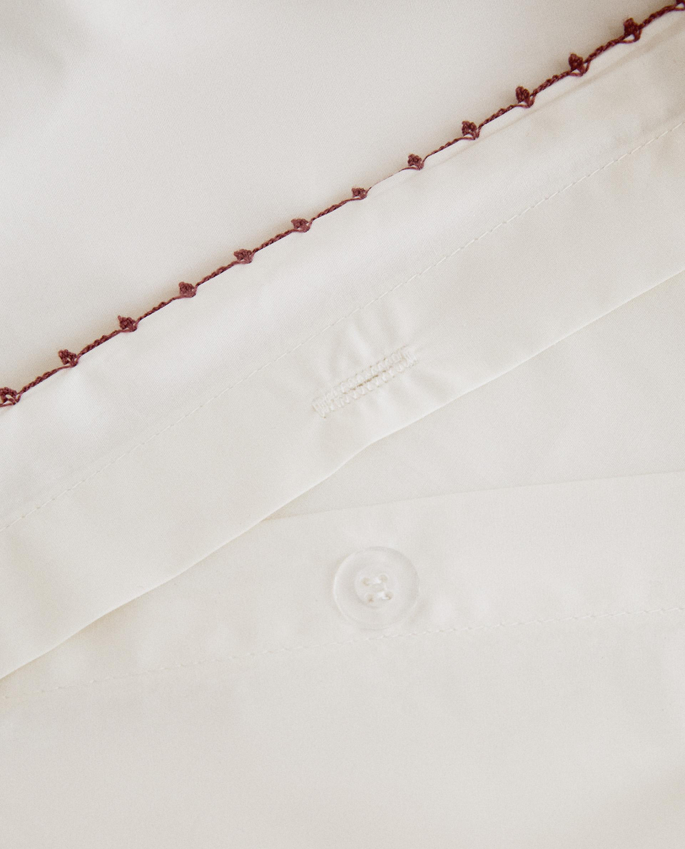 Простыня на резинке Zara Home, хлопок 100%, однотонный, 8610/900
