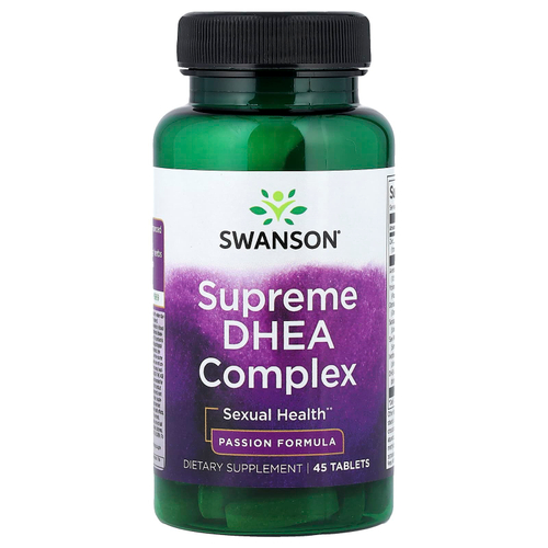Swanson, Supreme DHEA Complex, 45 таблеток