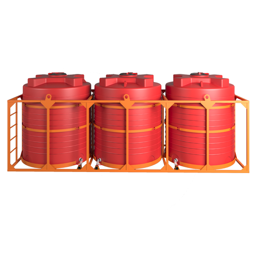 Кассета 3*5000л КАС Политим 15000 л.(5720x1940x2185см;красный) - арт.560820