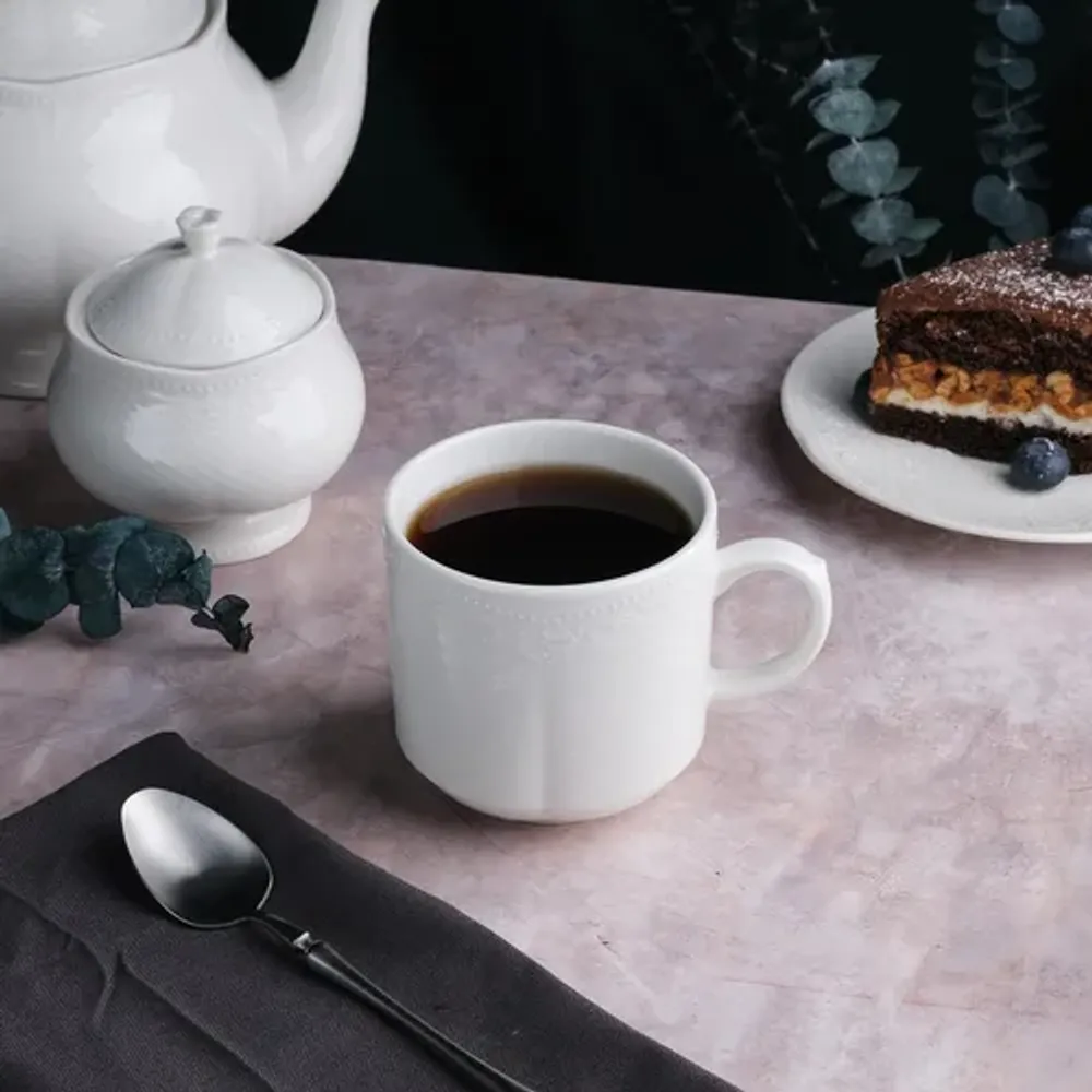 Кружка 300 мл белая d 8,6 h8,5 см Aristocrat Stackable Noble [6]