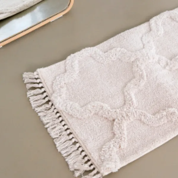 Коврик бежевый, 50х80см