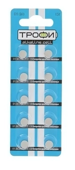 Батарейка часовая G11 (361/362 LR721 LR58) Трофи 10xBL (200)