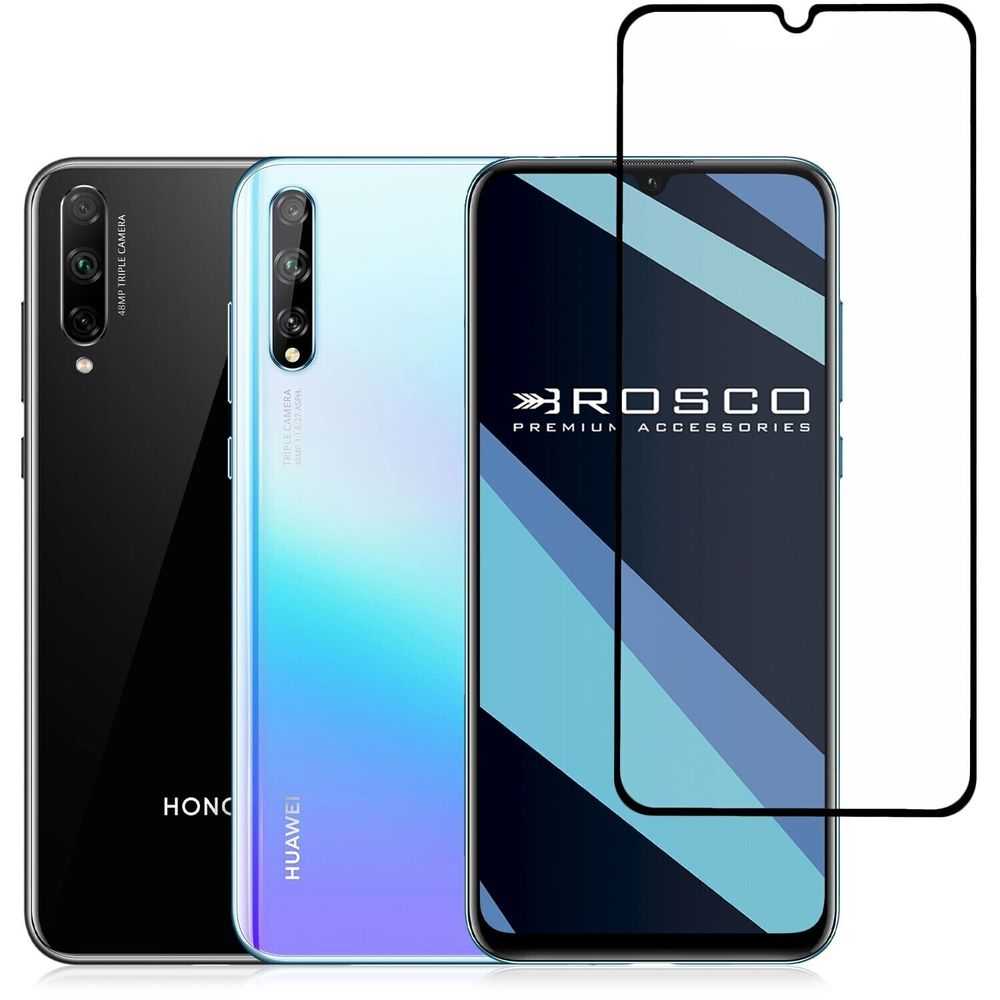 Защитное стекло ROSCO для Huawei Y8p;Honor 30I оптом (арт. HW-Y8P-FSP-GLASS-BLACK)