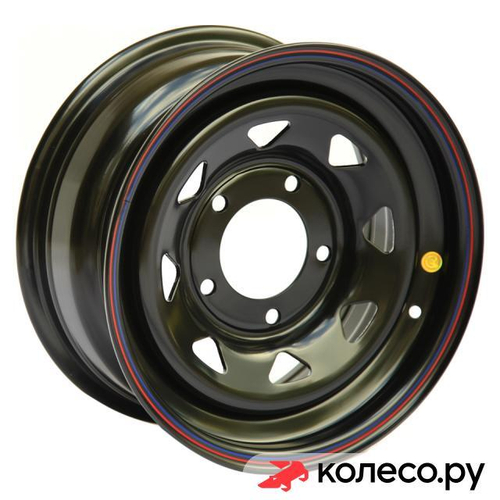 Диск усиленный ВАЗ НИВА стальной черный (треугольник мелкий) 7x16/5*139.7 D98.5 ET25 Черный