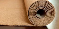 Пробковая подложка 2 мм IBERCORK, Португалия, под ламинат и паркет, рулон 10 кв.м, натуральная тепло- и шумоизоляция