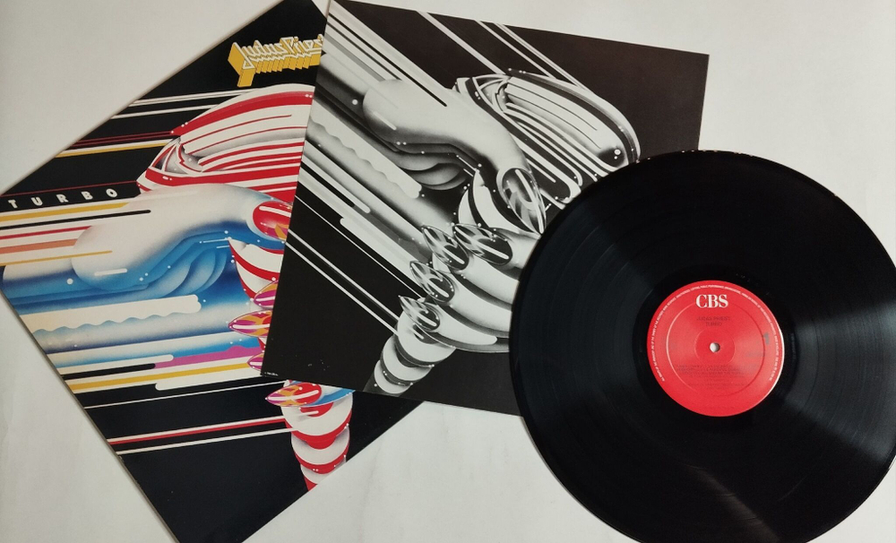 Винтажная виниловая пластинка LP Judas Priest Turbo (Holland 1986)
