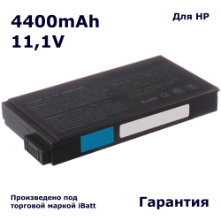Аккумулятор iBatt 4400mAh, для HP- nc6000 nx5000 nc8000 Evo N800v N800c N1020v Presario 1500 N1000c nx8000 nw8000 N1015v 900 1700 2800 PP2001 PP2190