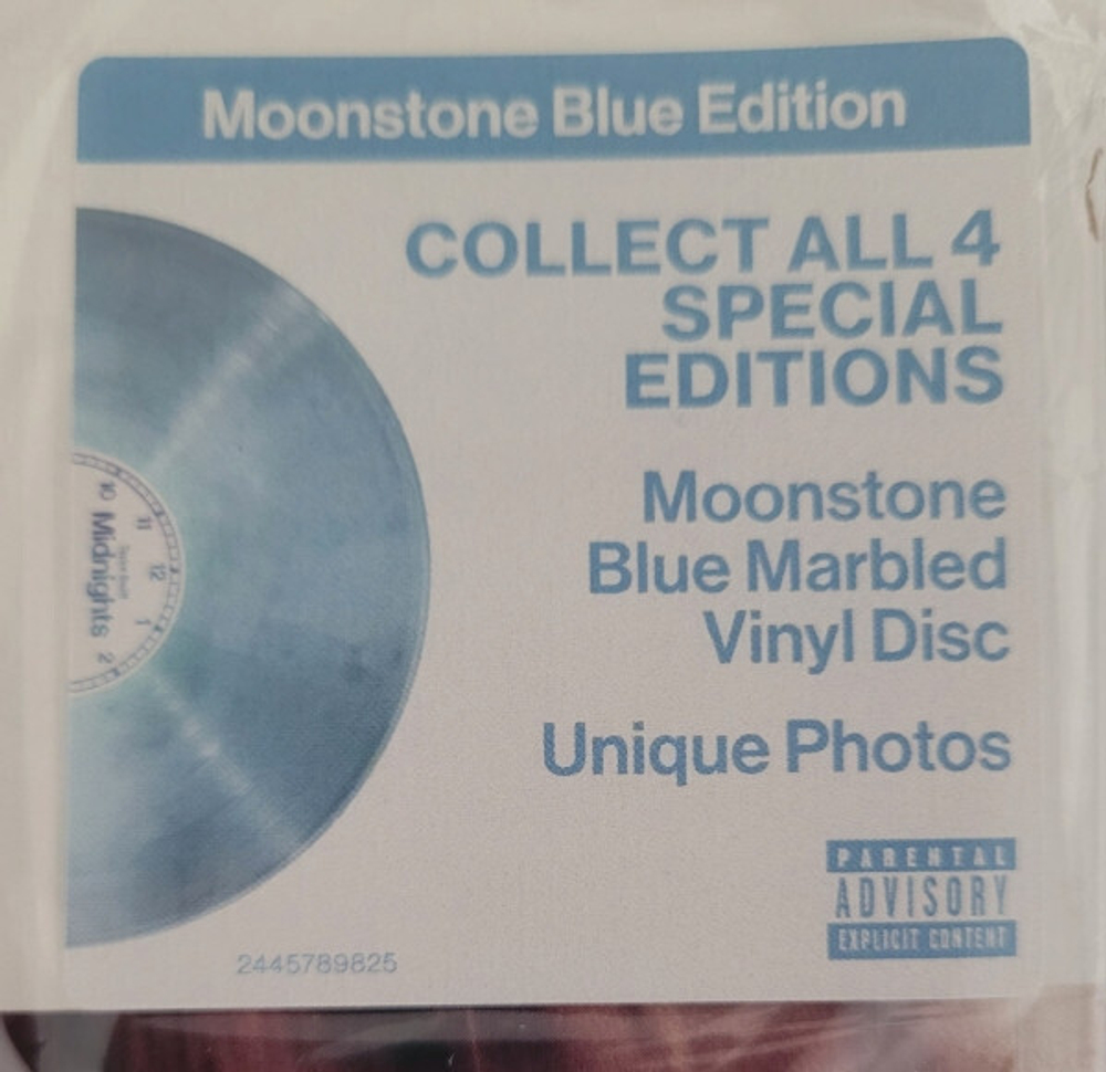 Taylor Swift / Midnights (Moonstone Blue Edition)(Coloured Vinyl)(LP)