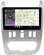 Магнитола для Renault Logan/Sandero 2009-2014 - Kuberg SF-9944 QLed, Android 13, Быстрейшая, CarPlay, SIM-слот