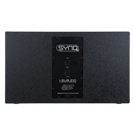 SYNQ AUDIO I-SUB 210 пассивная сабвуфер, 1000Вт, динамик 10 дюймов