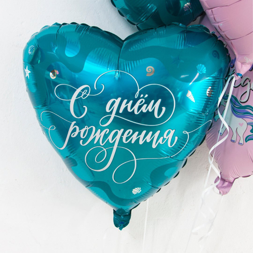 Шары из фольги с гелием