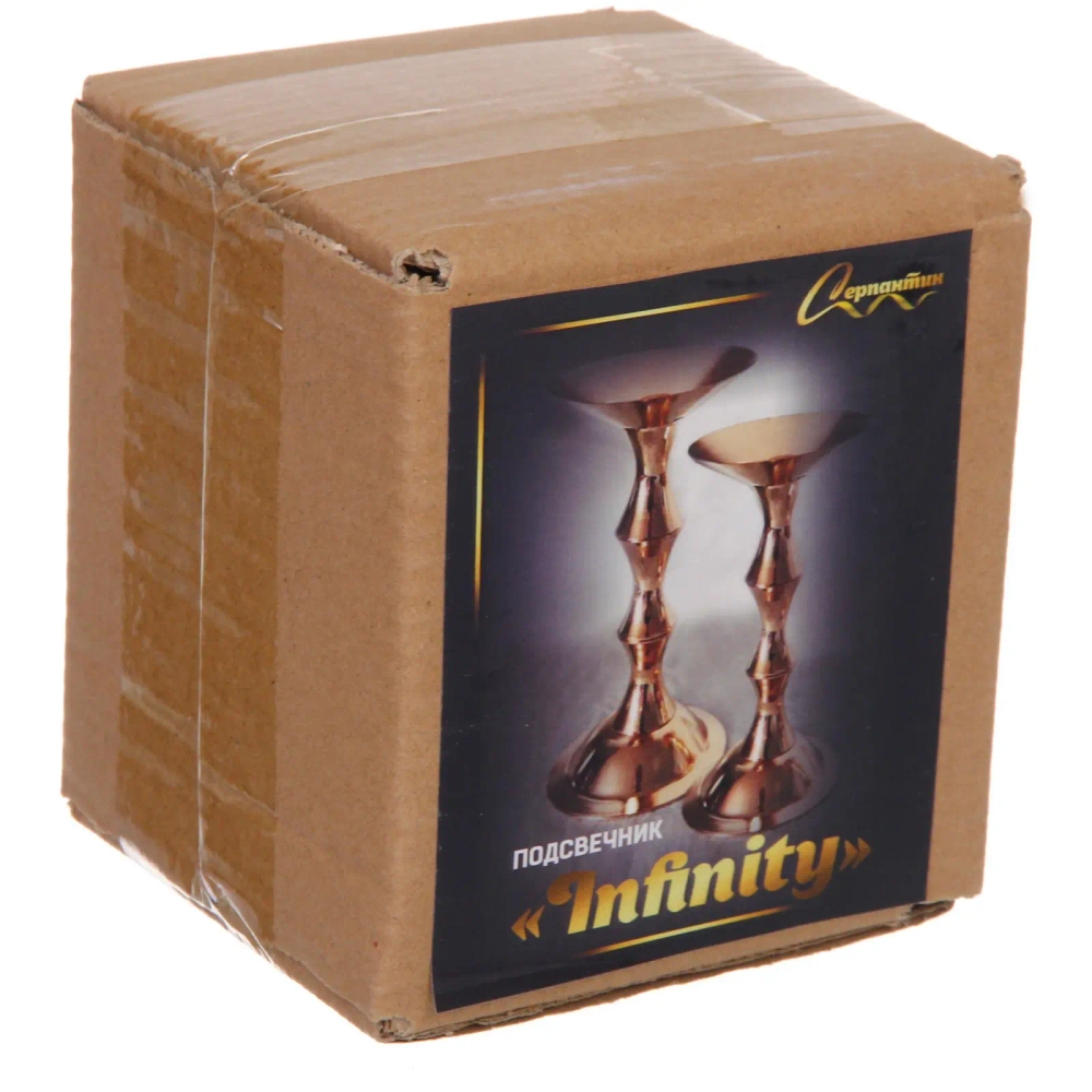 Подсвечник «INFINITY» 11*9*9 см, Золото