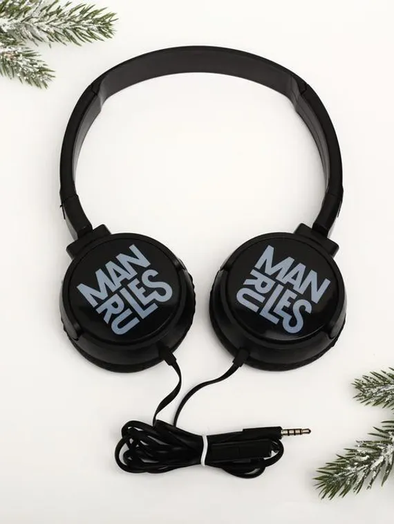 Наушники накладные «Santa», с микрофоном