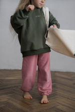 Джоггеры свободного кроя Пудра