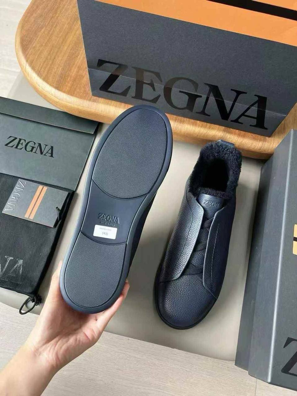 Кеды Zegna