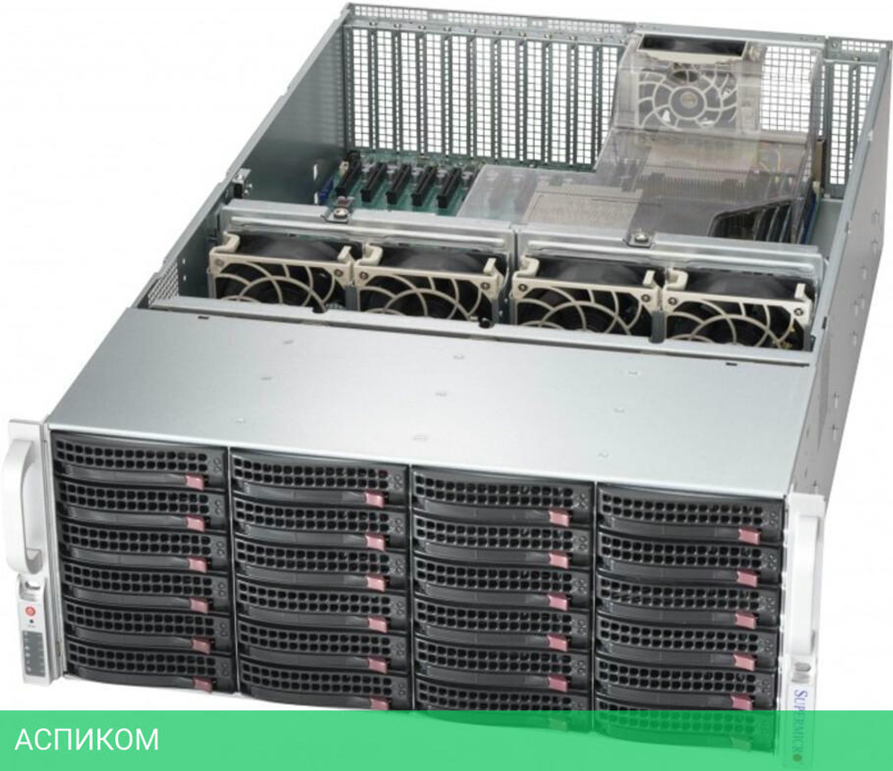 Корпус SuperMicro CSE-836BE1C-R1K23B черный