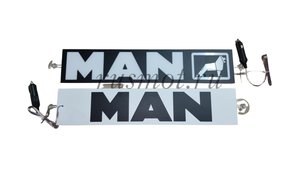 Светодиодная табличка ПРЕМИУМ 24V 50x10 MAN